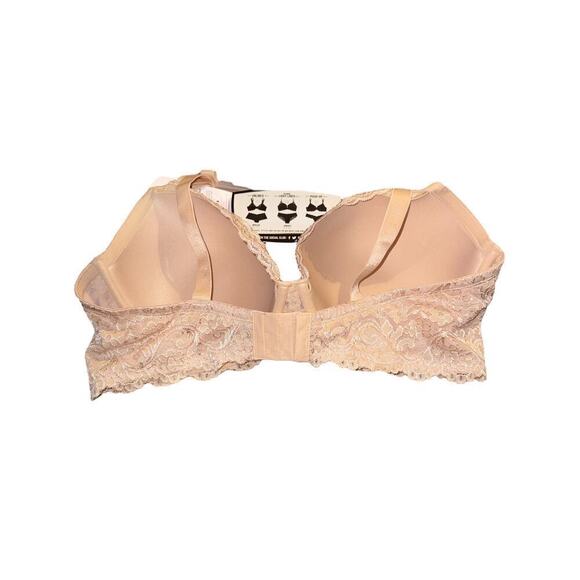 44D Lace Plunge Bra Smart Sexy Curvy New - Picture 5 of 5